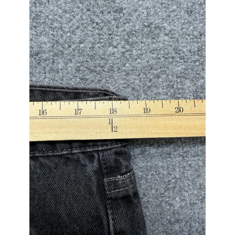 Levi's 505 Men's Regular Fit‎ Straight Leg Size 38x34 Faded 90s Vintage Black
